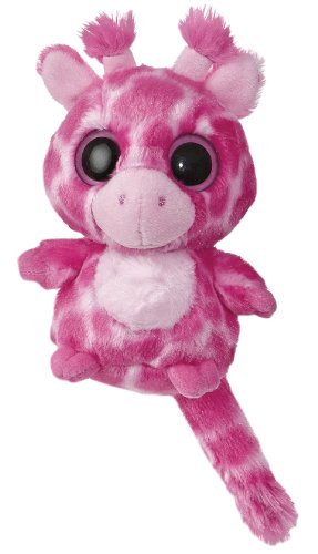 Aurora World 60214 - YooHoo and Friends Topsee Giraffe, 12.5 cm, pink