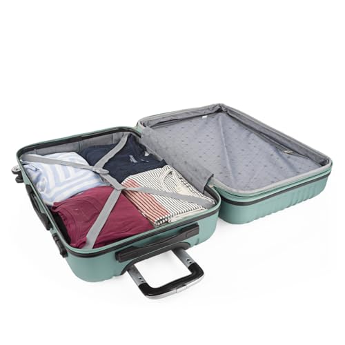 Miniatura 8 de Itaca - Maletas De Viaje Cabina - Maletas De Cabina Con 4 Ruedas - Maletas De Viaje Pequeñas Ligeras. Trolley Cabina Equipaje De Mano. Maleta Cabina Con Candado De Combinación T71550, Aguamarina