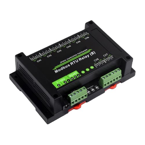 Relais RS485 8 canaux à large tension 7V-36V pour automatisation RTU stable