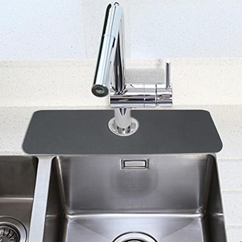 XGZ Absorberende spoelmat, waterdrogende pads achter kraan-spoelmat, spoelbak-spatbescherming, keuken-afwasmatten, super absorberende serviesonderlegger voor keukens, badkamers, boerderijen - Image 4