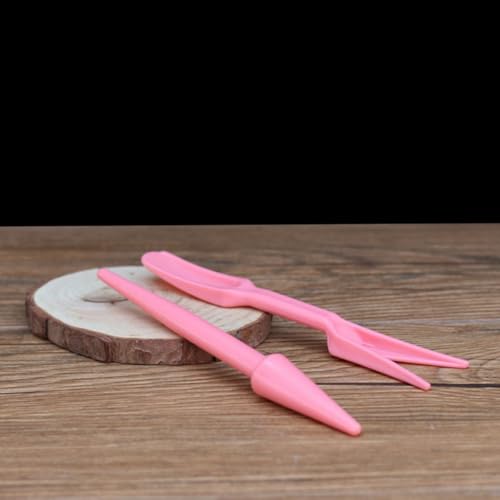 Set de 4 palas para trasplante VICASKY rosa miniatura 4