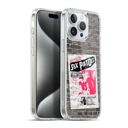 Funda de gel Sex Pistols Japón para Apple iPhone 15 Pro Max