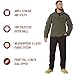 Rothco Conceal-Ops Carry Soft Shell Jacket (US, Alpha, X-Large, Regular, Regular, Olive Drab)