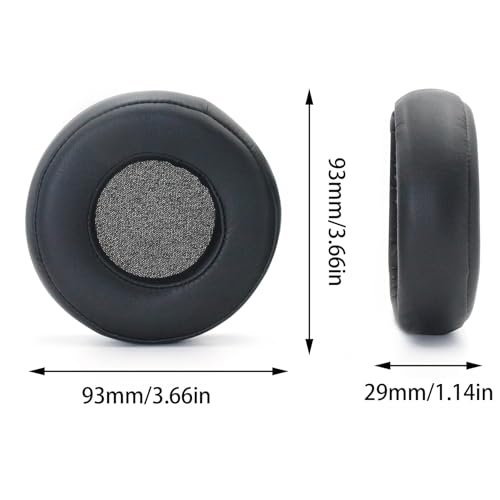 Replacement Ear Pads for Monster Beats by Dr. Dre Pro/Detox Pro - Black | Protein Leather Memory Foam Cushions, Easy Install Noise Isolation Earpads Compatible with Beats Pro Detox Headphones miniatura 5