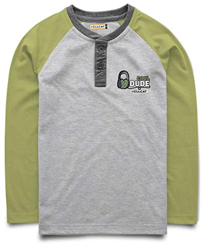 Image of HELLCAT Boys Raglan Sleeve Cotton Tshirt - Pack of 2