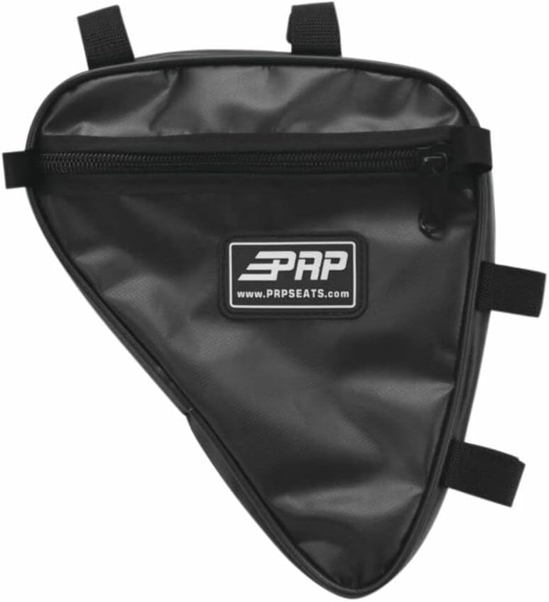 PRP Seats Truss Bag, Attaches to 90° Truss Support on Roll Cages. Ideal for Off-Road, Side-by-Side Vehicles, UTV's & Racing - Black (1 Left Bag)