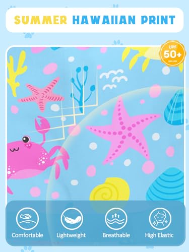 Image of Girls One Piece Swimsuits Toddler Cute Ruffle Bathing Suits Quick Dry Beach Swimwear Size 2-7 Years