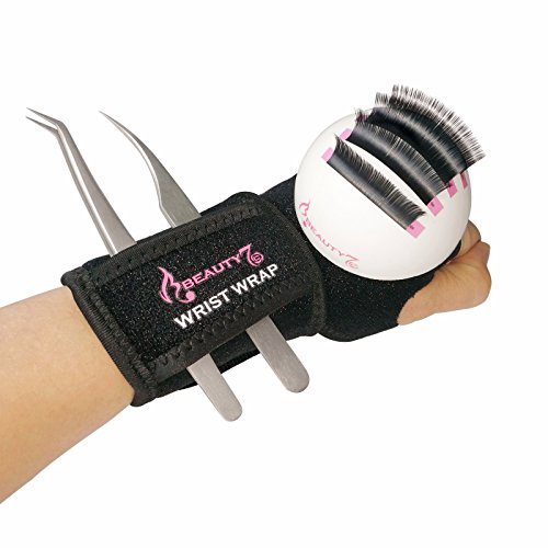 Beauty7 Extensão de cílios de grande volume, base de suporte de cúpula hemisfério com ferramenta de