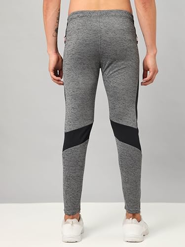 Image of TECHNOSPORT Men's Slim Fit Active Running Track Pant - (MPP681-123-P) Pack of 1