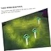 KESYOO Solar Mushroom Lamp for Outdoor Solar Garden Lights No Tools Needed Easy to Use Random Color