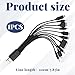 10-in-1 Universal Charging Cable,10 in 1 Universal Phone Charger Cable, Multi-Head USB Charger Cable Compatible with Samsung/LG/Huawei/ZTE/Sony/...