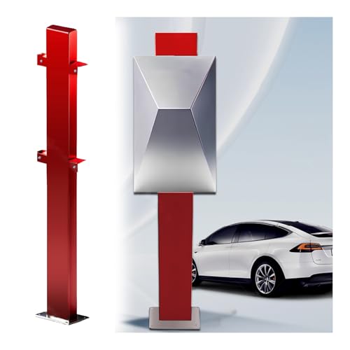 Support de charge de voiture électrique autonome pour allée et jardin