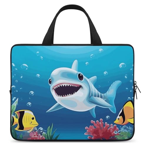 Housse PC 17" requin : protégez votre grand écran contre les rayures