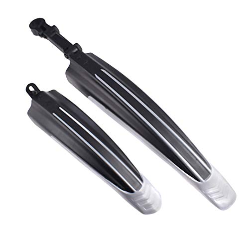 AGAWA Conjunto de para-lama traseiro universal para bicicleta de montanha para 20/22/24/26 polegadas