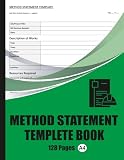 Method Statement Template Book: Complete Site Manager's Log with 7 Essential Safety Forms