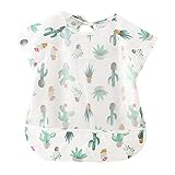 MATERIAL SEGURO --- babero para unisex niños, con tejidos saludables, suaves al tacto, cómodos de llevar, ligeros y transpirables, adecuados para la delicada piel del bebé.(Estilo A: Poly Tuff,Estilo B: 95% + EVA)