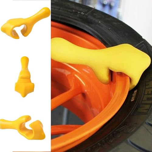 Image of RULLINE Tire Change Tool Cast Iron Coated Bead Keeper Bead Retainer tire mounting Tools (Pack of 2)