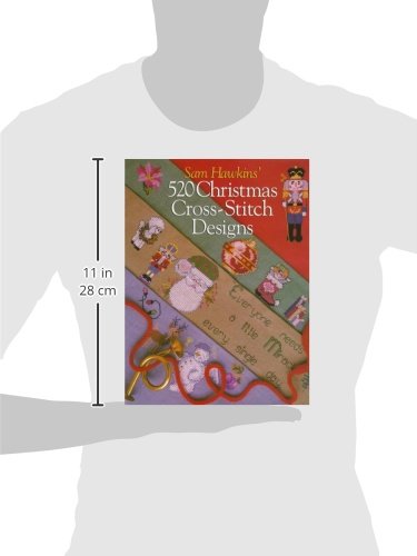 Sam Hawkins' 520 Christmas Cross-Stitch Designs      Hardcover – December 31, 1997