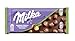 Milka Schokoladentafel mit Alpenmilch mit ganzen Haselnüssen, 95 g