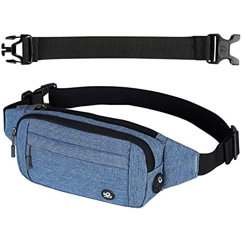 Waterfly Bauchtasche Gürteltasche Hüfttasche Sport: Wasserdicht Stylisch Nylon Klein Unisex Bunt Hip Bum Waist Fanny Pack Cover