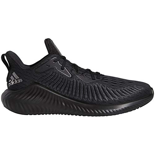 adidas alphabounce black running shoes