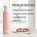 Brita Stainless Steel Premium Filtering Water Bottle, BPA-Free, Reusable, Insulated, Replaces 300 Plastic Water Bottles, Filter Lasts 2 Months or 40 Gallons, Includes 1 Filter, Rose - 20 oz