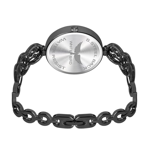 WHITE-BIRD-Starlet-Quartz-Analog-Dial-Metal-Strap-Watch-for-Girls-Womens