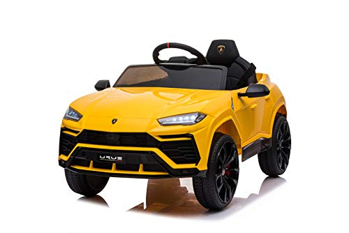 FINOOS Lambo URUS Voiture électrique pour enfants, licence d'origine, batterie, portes à ouverture...