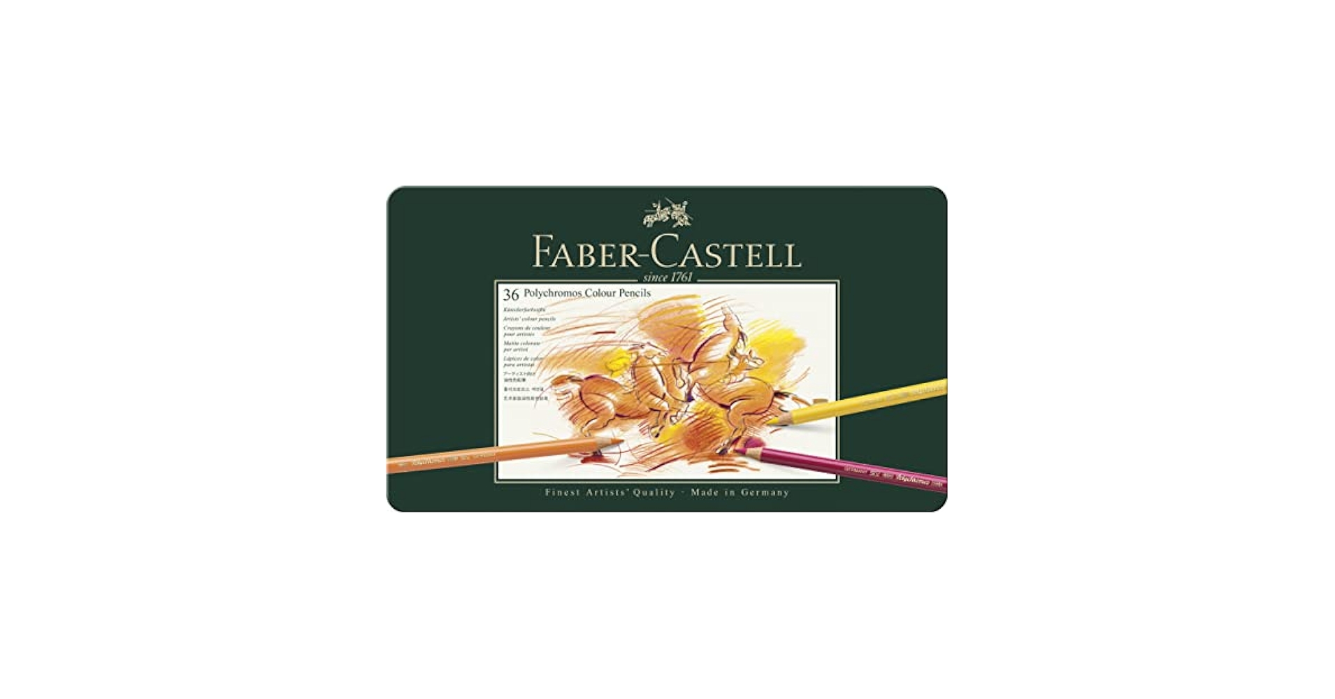 Faber-Castell POLYCHROMOS 36色セット Amazon.com: Faber-Castell Polychromos 36 Pencil Studio Set