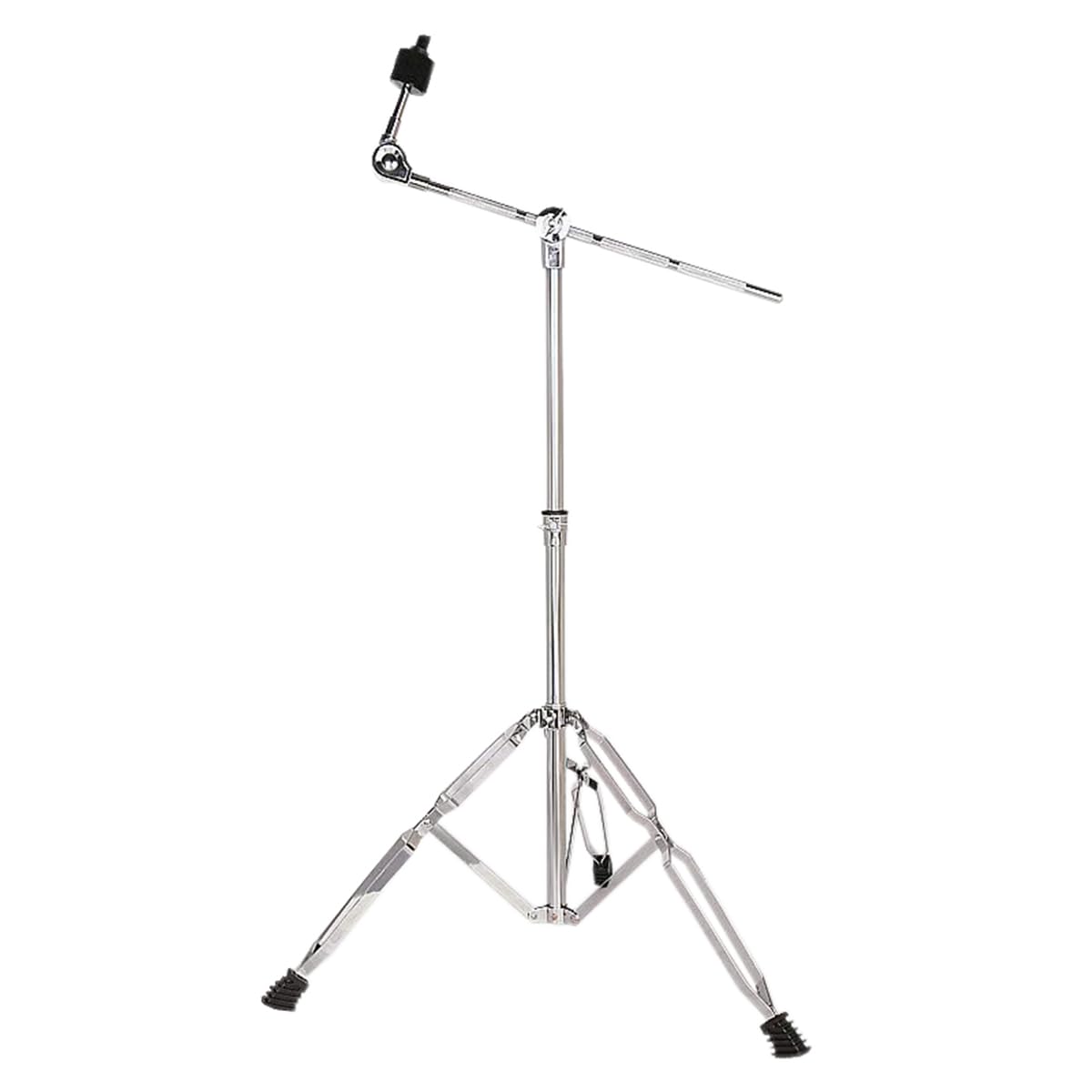 Cymbal Stand, Adjust high Boom and Straight Combo,Double Braced Legs with Rubber Fee,Boom Cymbal Stand