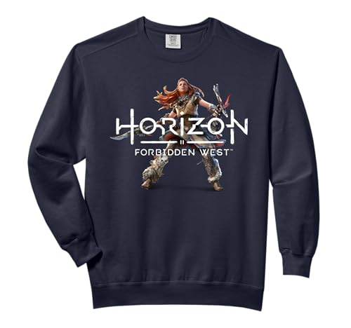 Horizon Forbidden West Aloy Combat Pose Portrait Comfort Colors Adult Sweatshirt