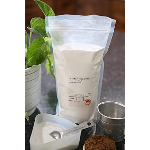 Kauffman's Fruit Farm Aluminum-Free Baking Soda for Baking, Cleaning, & Deodorizing. Bulk 3 Lb. Bag Cover
