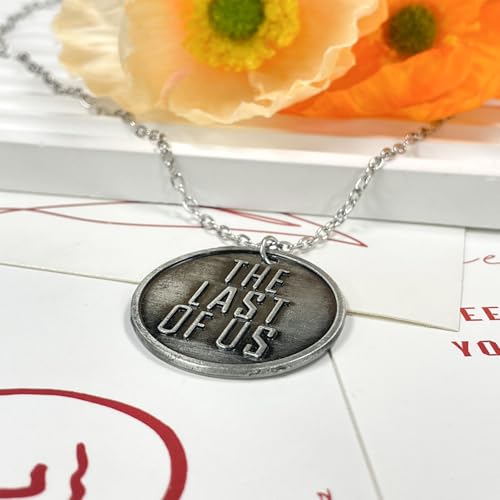 Elie&Eason The Last Us of Firefly Necklace, Unisex, Zinc, Necklace, Cosplay Accessories, Fans, Teens, Young Adults