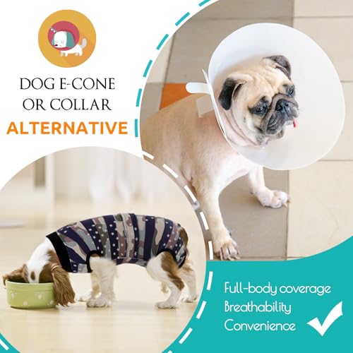 Image of KOESON Lightweight & Soft Surgery Recovery Suit for Large Dogs Female Male