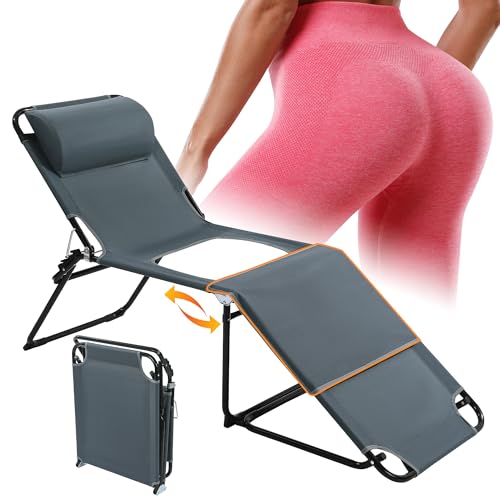 HOMBYS Foldable BBL Chair with Hole