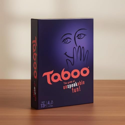 Image of Taboo Board Small Size | Fun Family Party Activity | Fast-Paced Word Guessing Challenge | Interactive Team Play for Kids & Adults | 4+ Players