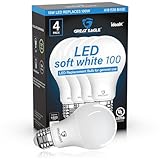 Great Eagle A19 LED Light Bulbs 100 Watt...