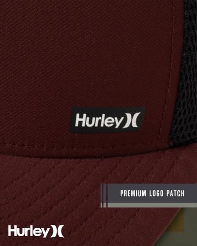 Image of Hurley Men's Caps - H2O-Dri League Baseball Caps for Men with Snapback Closure - Classic Mens Trucker Hats (S-XL)