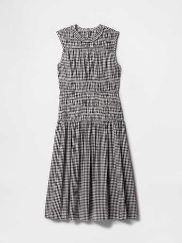 Image of Gap Women's V-sl Smocked Bodice Midi