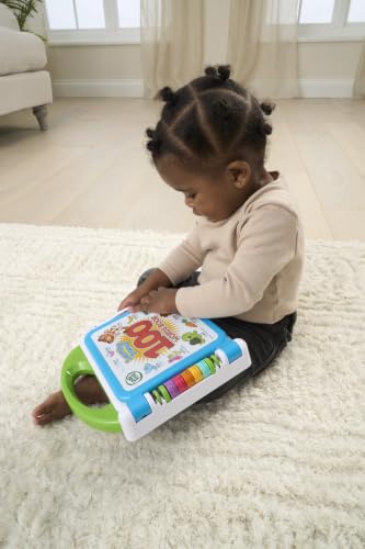 Image of LeapFrog 601503 Learning Friends 100 Words Baby Book Educational and Interactive Bilingual Playbook Toy Toddler and Pre School Boys Girls 1, 2, 3, 4 Year Olds, Multi-Colour, One Size.