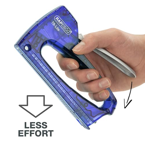 Rapesco 0956 T8-Lite Staple Tacker with 300 13/6mm Staples, Purple 2 Rapesco 0956 T8-Lite Staple Tacker with 300 13/6mm Staples, Purple - Image 2