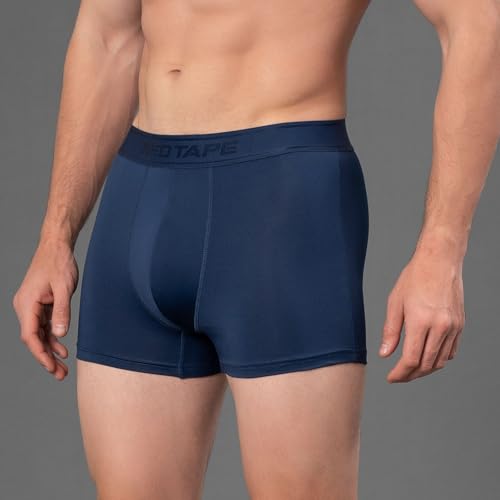 Image of Red Tape Men's Polyester Premium Solid Trunks | Comfort & Durability | Everyday Essential