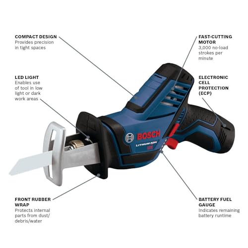 Bosch PS60-102 Pocket Reciprocating Saw