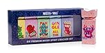 6 Assorted Alcohol Christmas Cracker Selection | 6 x 30ml | Whisky, Gin, Rum and Vodka | Top Brands