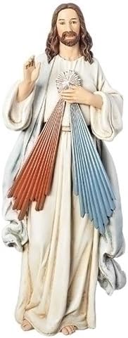 Roman Figura de la Divina Misericordia de 18.5" de alto