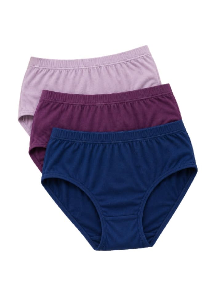 dandur Women's Panty with Comfortable Elastic for Daily Outfit, Office, Travel, Fitness and Home Use (Pack of 3)-picture-12