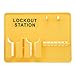 JTLB Lockout Tagout Station Deformation Proof Enhanced Safety Wall Mounted Lock Out Tag Out Kit for Industry