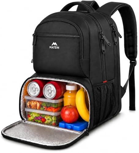 MATEIN Lunch Backpack for Men, 17 Inch Insulated...