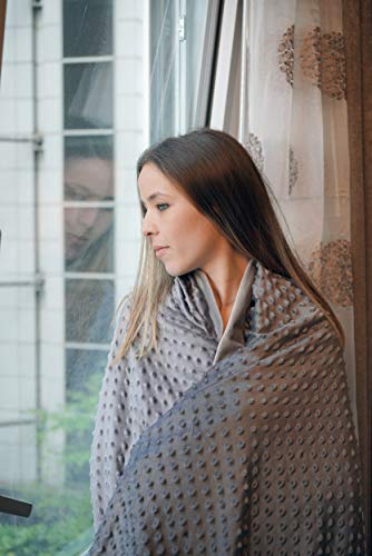 DR SNUG Luxury Super Soft Minky Weighted Blanket Cover | 60" X 80"