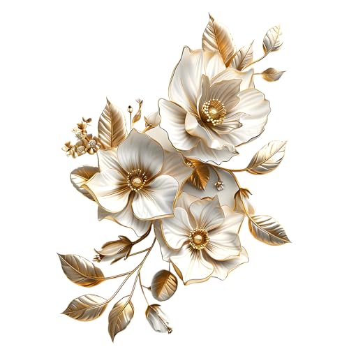 ikappy Planta de Loto Hojas Flores Pegatinas de Inodoro, Tapa de Inodoro autoadhesiva Pegatinas Impermeables, Etiqueta de la Pared del baño decoración de la Cubierta del Inodoro